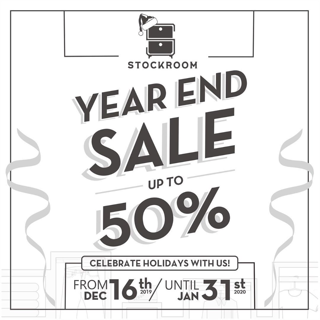 Year End Sale at Stockroom!