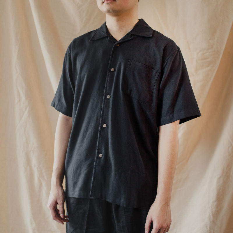 OS Weekend Shirt – Black Flannel (4)
