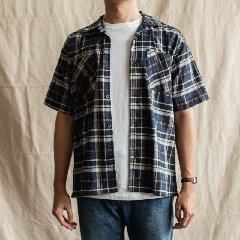 Weekend Shirt – Blue Check Flannel (2)